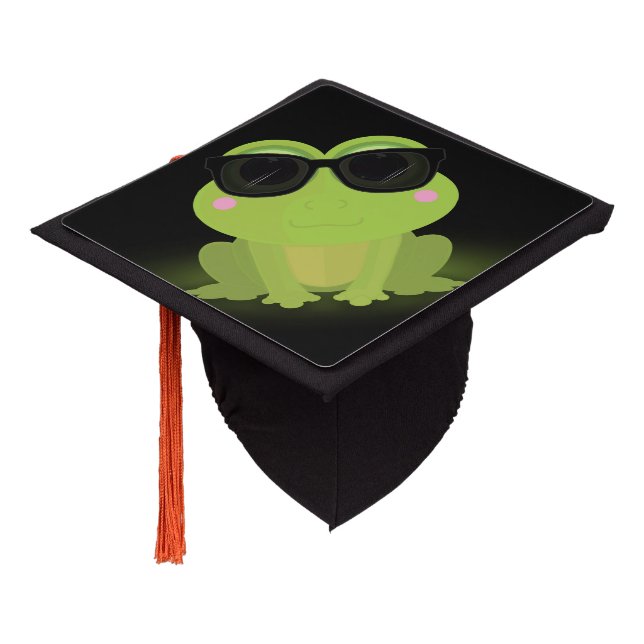 Toque De Diplômé Grenouille cool (Incliné)