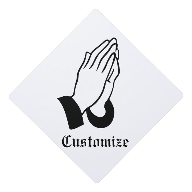 Toque De Diplômé Guerrier de prière prier Thunder_Cove (Devant)