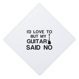TOQUE DE DIPLÔMÉ GUITAR A DIT NON