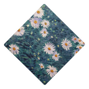 Toque De Diplômé Gustave Caillebotte - Parterre de marguerites, dét