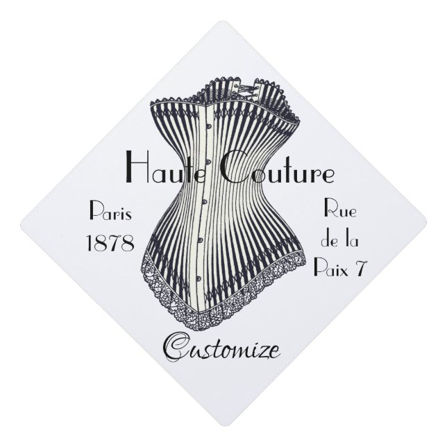 Toque De Diplômé Haute Couture Corset Thunder_Cove (Devant)