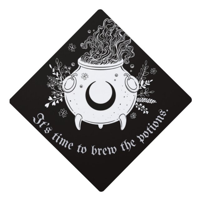 Toque De Diplômé Il est temps de brasser les potions (Devant)