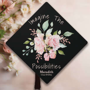 Toque De Diplômé "Imaginez les possibilités" Floral