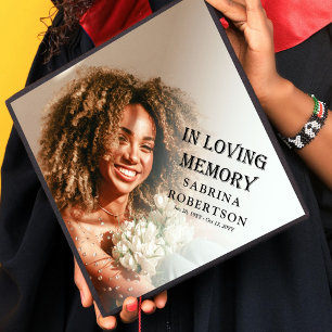 Toque De Diplômé In Love Memory Photo Graduate