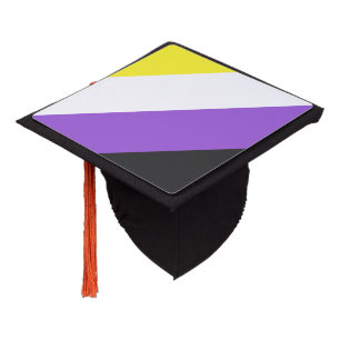 Toque De Diplômé Indicateur de fierté non binaire