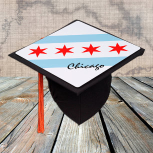 Toque De Diplômé Indicateur Illinois & Chicago - Étudiants /Univers