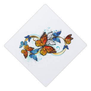 Toque De Diplômé Infinité de papillons monarques