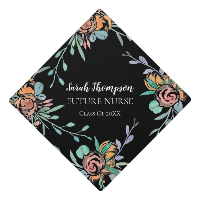 Toque De Diplômé Infirmière diplômée future (Devant)