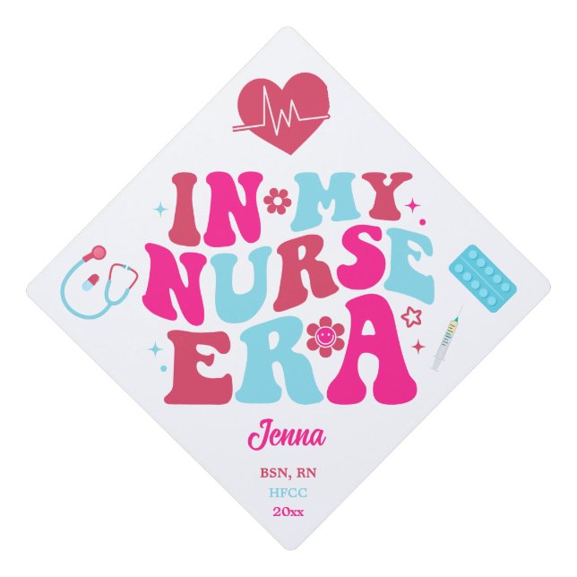 Toque De Diplômé Infirmière Era BSN Diplôme de sciences infirmières (Devant)