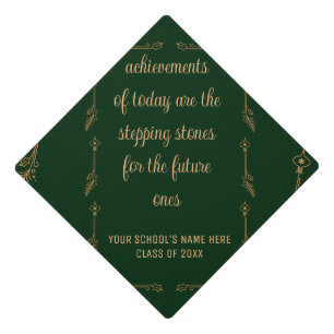 Toque De Diplômé Inspiration Année de classe personnalisée