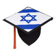 Toque De Diplômé Israël drapeau patriotique moderne