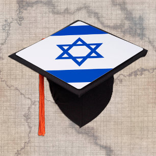 Toque De Diplômé Israel Graduate & Israel Flag College / Université