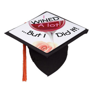 Toque De Diplômé J'ai beaucoup Winé