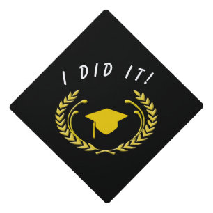 Toque De Diplômé Je l'ai fait - Élégant