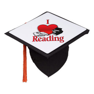 Toque De Diplômé Je lis au coeur