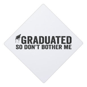 Toque De Diplômé Je suis diplômé Alors ne me détends pas Drôle Dign