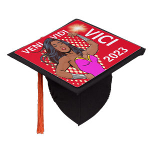 TOQUE DE DIPLÔMÉ JE SUIS VENU. J'AI VU. J'AI CONQUIS !