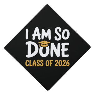 Toque De Diplômé Je suis vraiment fini Classe 2026 Diplômé 26 Diplô