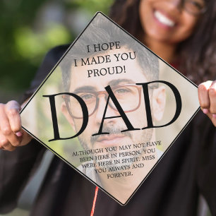 Toque De Diplômé J'Espère Vous Avoir Fait Fier Hommage Photo Person