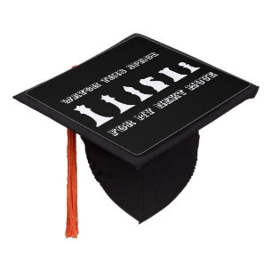 Toque De Diplômé Jeu d'échecs Tassel Topp
