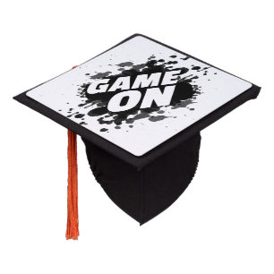 Toque De Diplômé Jeu Sur La Typographie Sports Abstraits Modernes