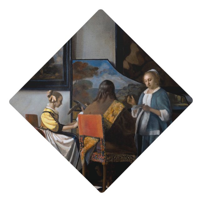Toque De Diplômé Johannes Vermeer - Le Concert (Devant)