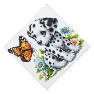 Toque De Diplômé Joli(e) ami(e) dalmate/papillon