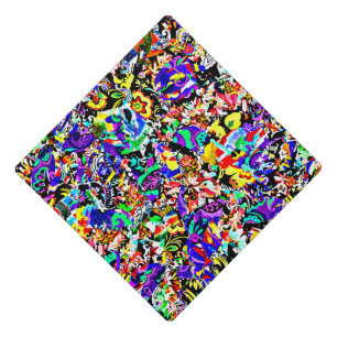 Toque De Diplômé Joli tableau abstrait peint coque d'air iPad