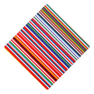 Toque De Diplômé Jolies bandes décoratives colorées