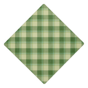 Toque De Diplômé Journée de la Saint Patrick à Plaid Vert