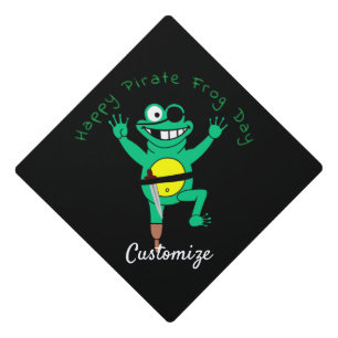Toque De Diplômé Joyeuse grenouille pirate Jour Thunder_Cove