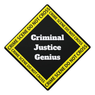 Toque De Diplômé Justice pénale personnalisable