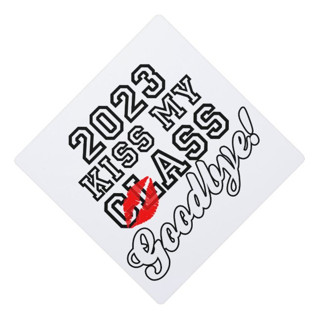 Toque De Diplômé Kiss My Class Goodbye 2023 (Devant)