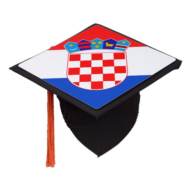 Toque De Diplômé La Croatie (Incliné)