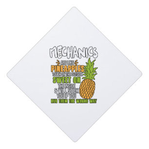 Toque De Diplômé La Mécanique Est Comme Les Ananas.