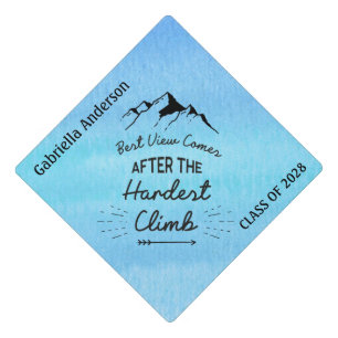 Toque De Diplômé La meilleure vue vient après la montée la plus