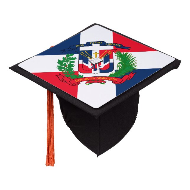 Toque De Diplômé La République Dominicaine (Incliné)