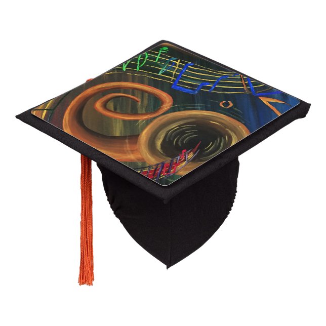 Toque De Diplômé L'ART de la musique (Incliné)