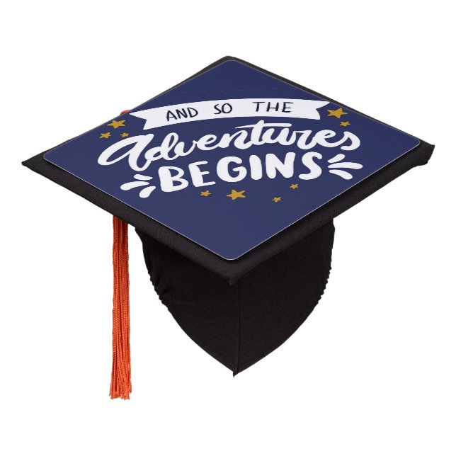 Toque De Diplômé L'aventure commence Tassel Topper (Incliné)