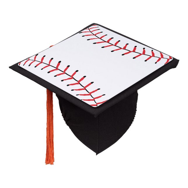 Toque De Diplômé Le Baseball Série Sport Baseball Thème (Incliné)