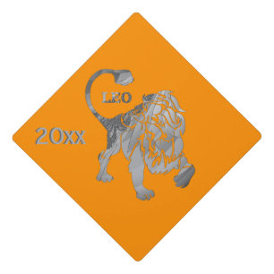 Toque De Diplômé Leo Lion Zodiaque Princeton Orange To Casquette de