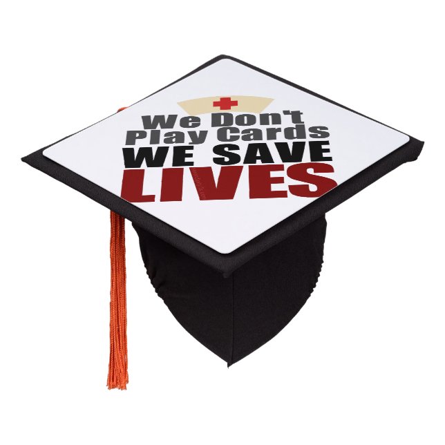 Toque De Diplômé Les infirmières sauvent des vies (Incliné)