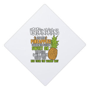 Toque De Diplômé Les Vétérinaires Sont Comme Des Ananas.