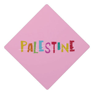 Toque De Diplômé Libérez la Palestine NOM ARABE