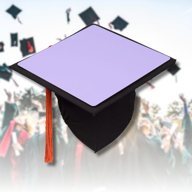 Toque De Diplômé Lilac Dreams Solide Color | Classic Elegant (Créateur téléchargé)