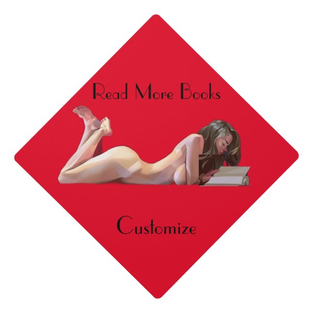 Toque De Diplômé Lire plus Livres Thunder_Cove  (Devant)