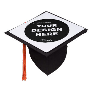 Toque De Diplômé Logo de code QR noir élégant, minimaliste et épuré