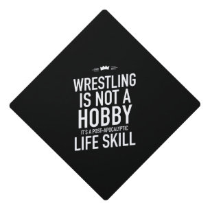 Toque De Diplômé Lutte hobby blanc