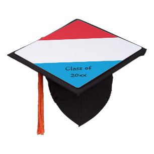 Toque De Diplômé Luxembourg & Drapeau - Étudiants, collège / univ