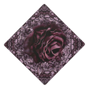Toque De Diplômé Mandala de rose 